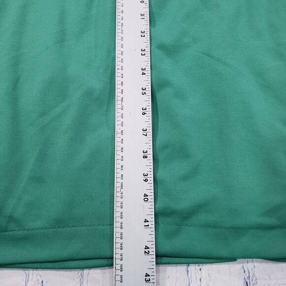 Alexia Admor WOMENS SIZE 2X Square Neck Midi Dress Green Pencil - Picture 4 of 14